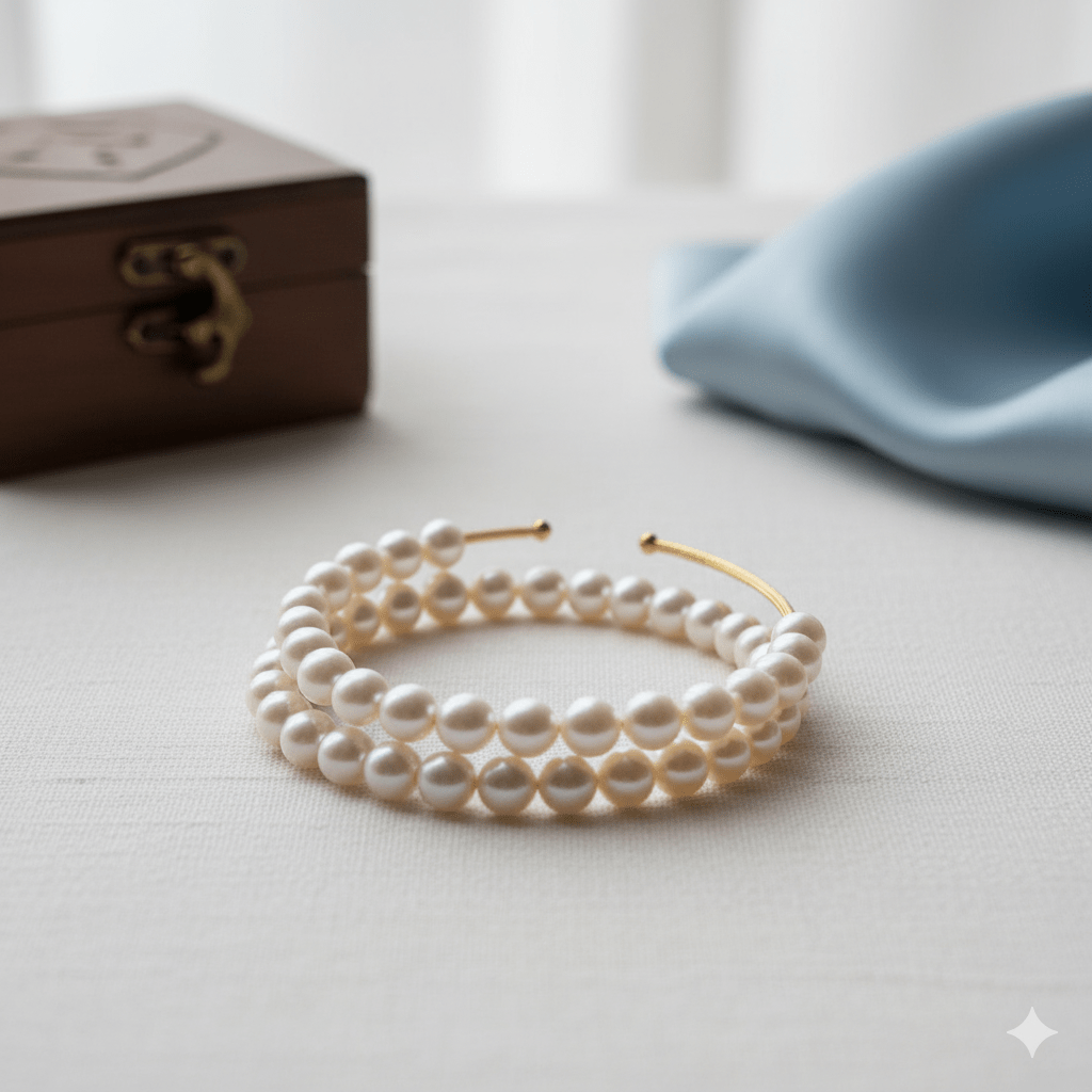 Pearl Grace Bangle
